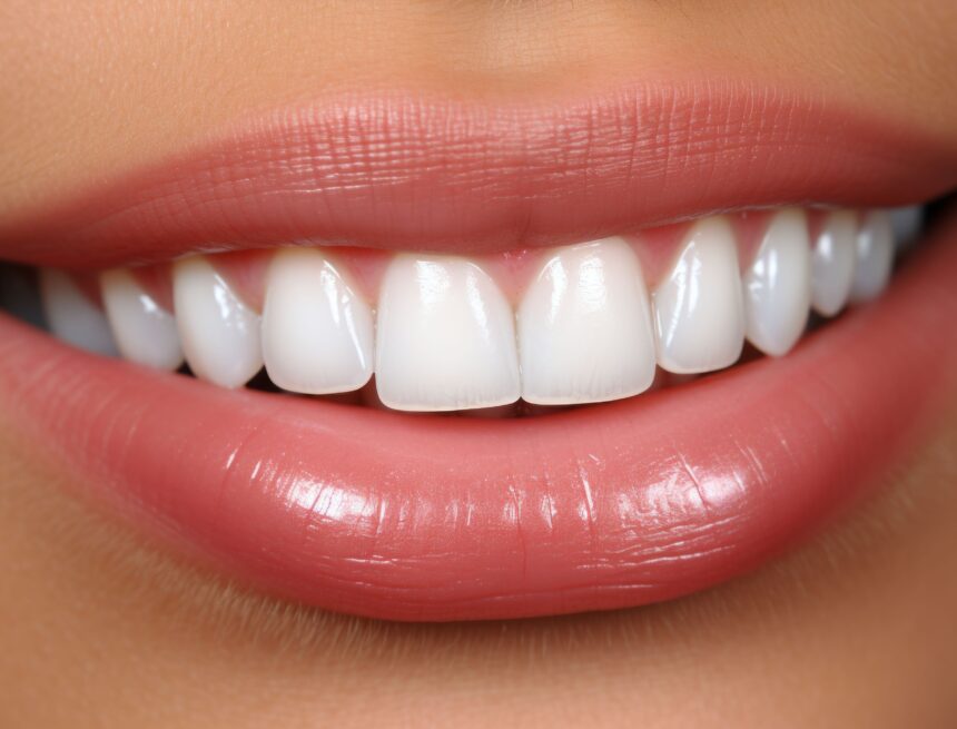 exuding-radiance-captivating-close-up-of-a-woman-2025-01-08-04-59-00-utc Close-up of even white teeth (Hollywood Smile)